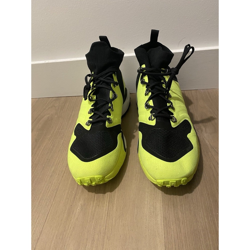Nike Air Zoom Talaria Mid Flyknit OG Neon 856955-007 Size 11.5 - Picture 5 of 11